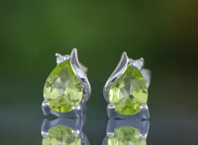 Ohrringe mit Peridot