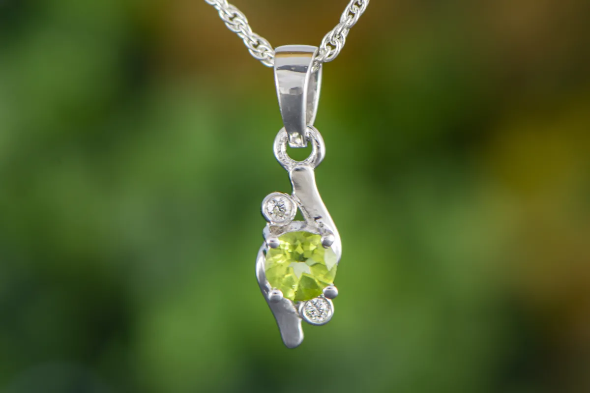 Anhänger mit Peridot