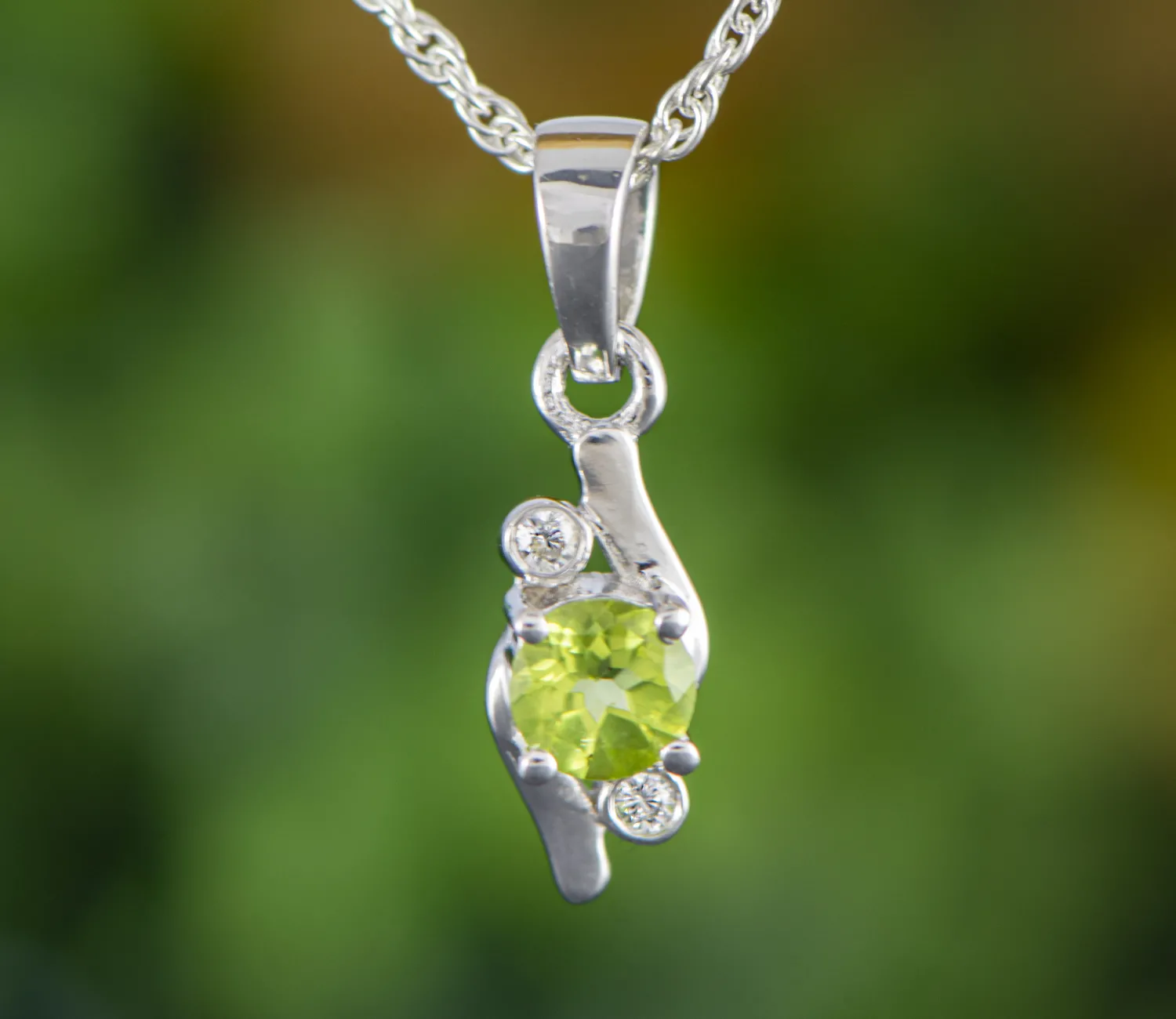 Anhänger mit Peridot