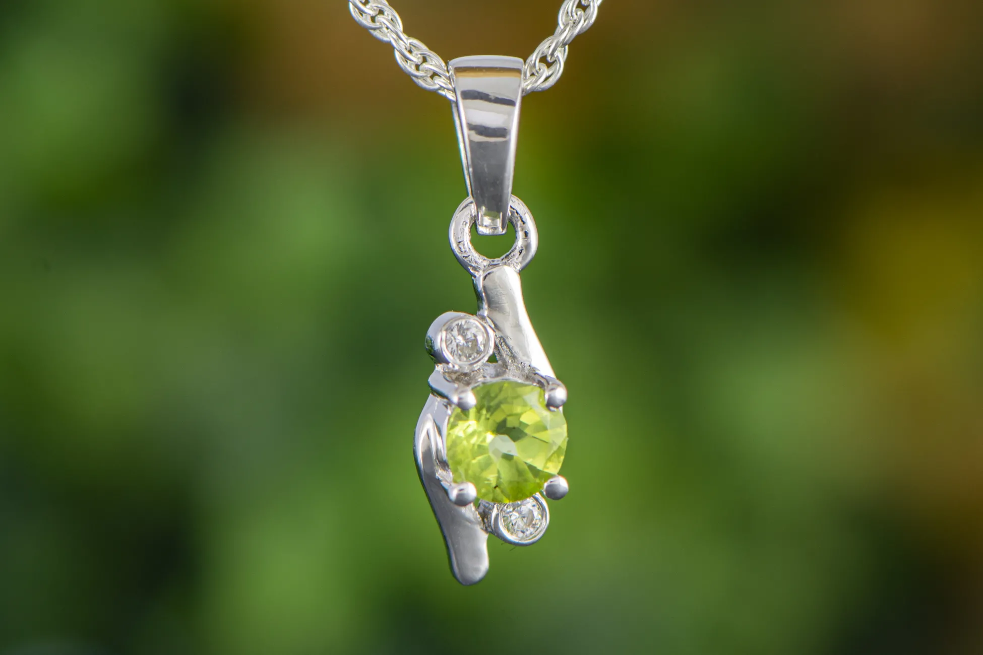 Anhänger mit Peridot