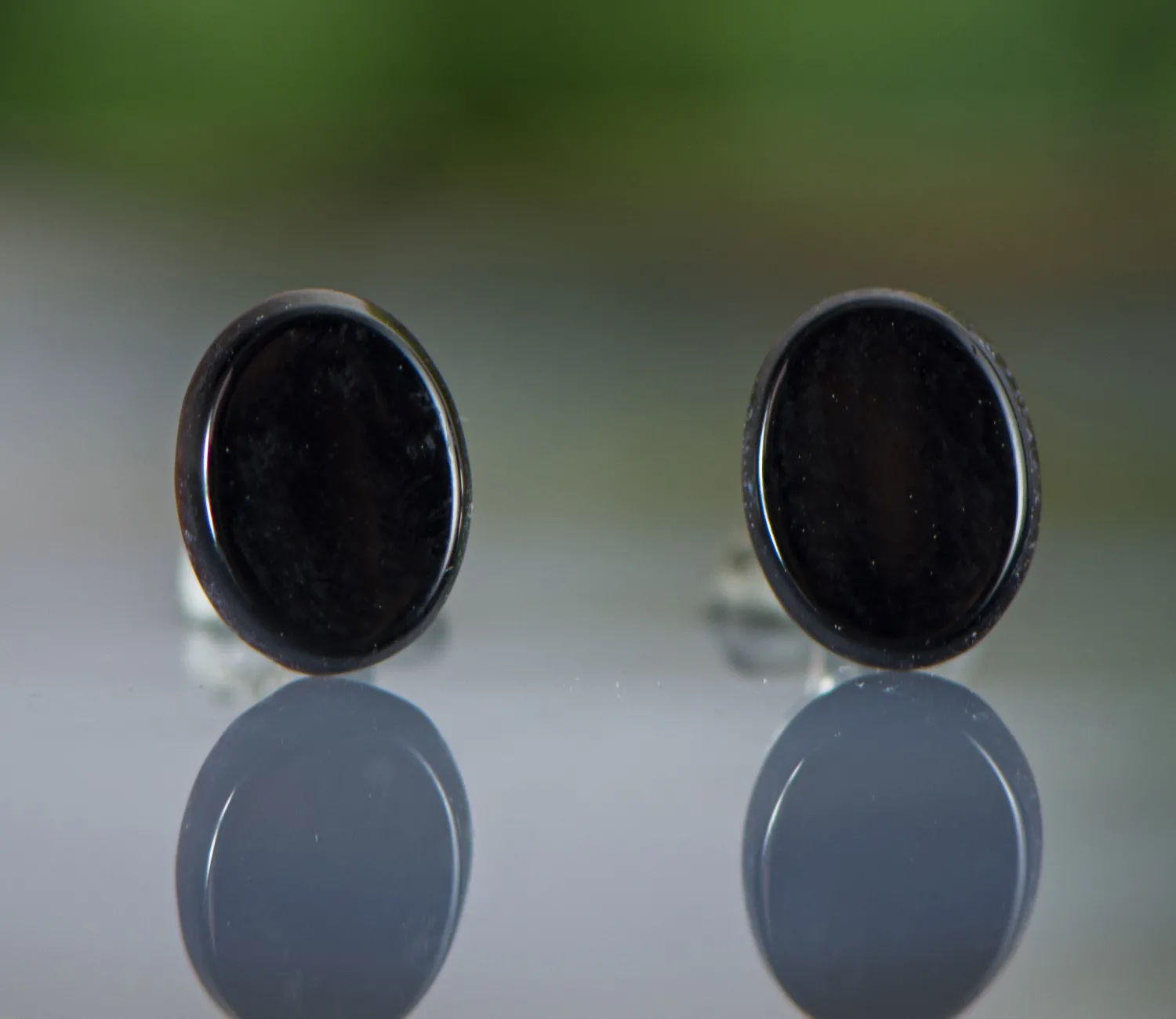 Ohrringe mit Onyx