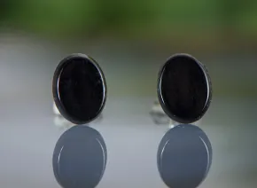 Ohrringe mit Onyx