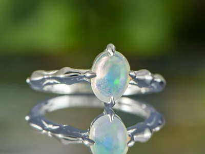 Ring mit Edelopal