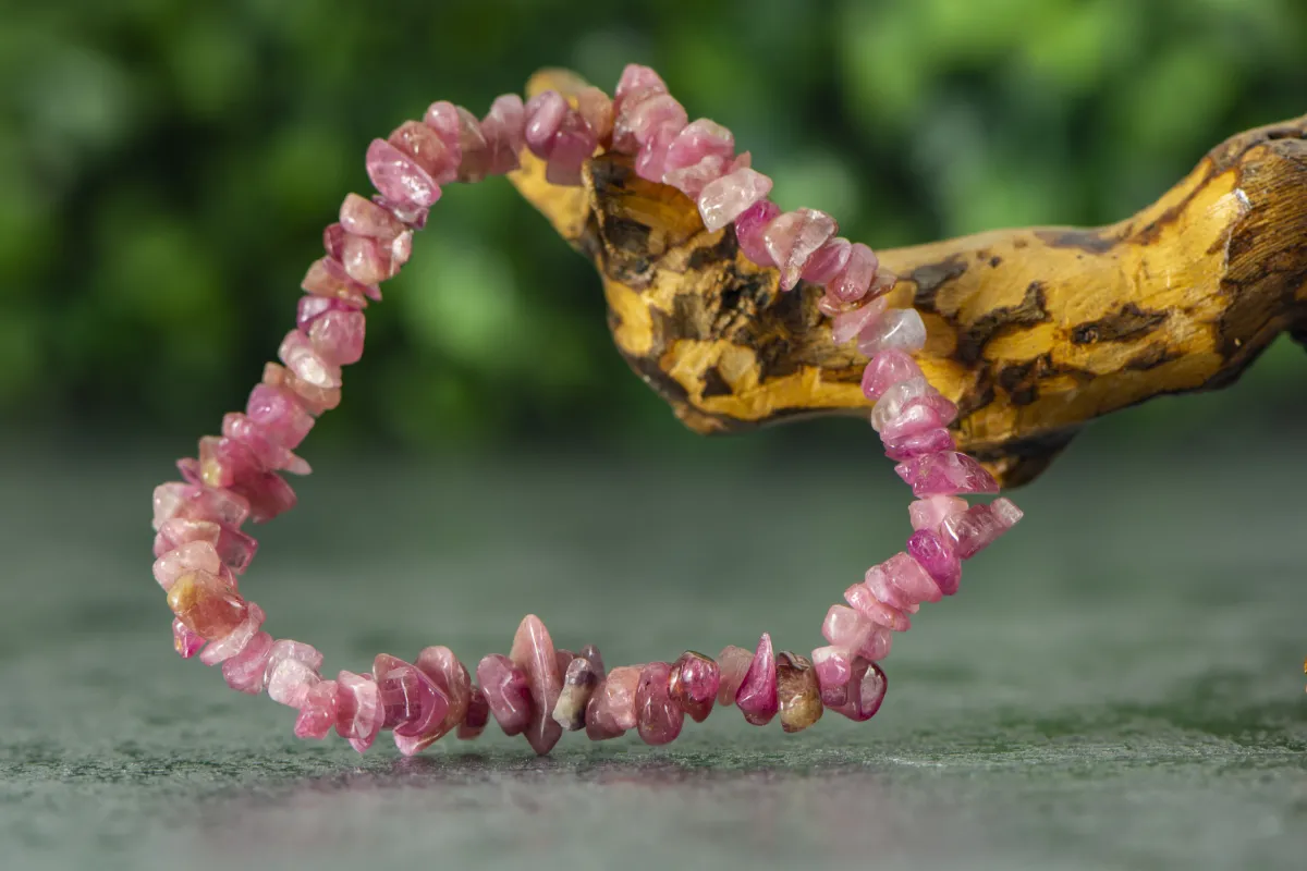 Rosa Turmalin Armband