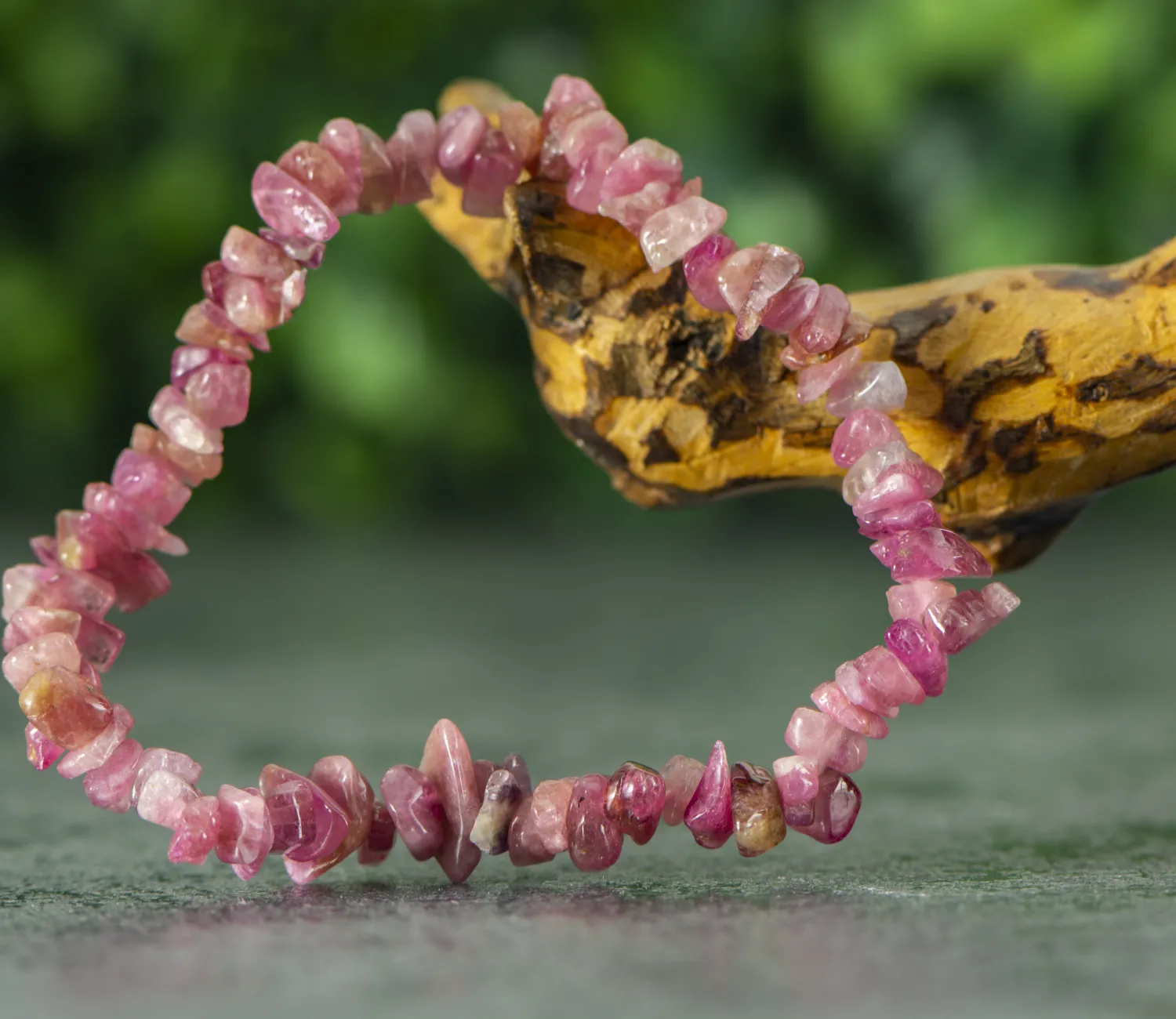 Rosa Turmalin Armband