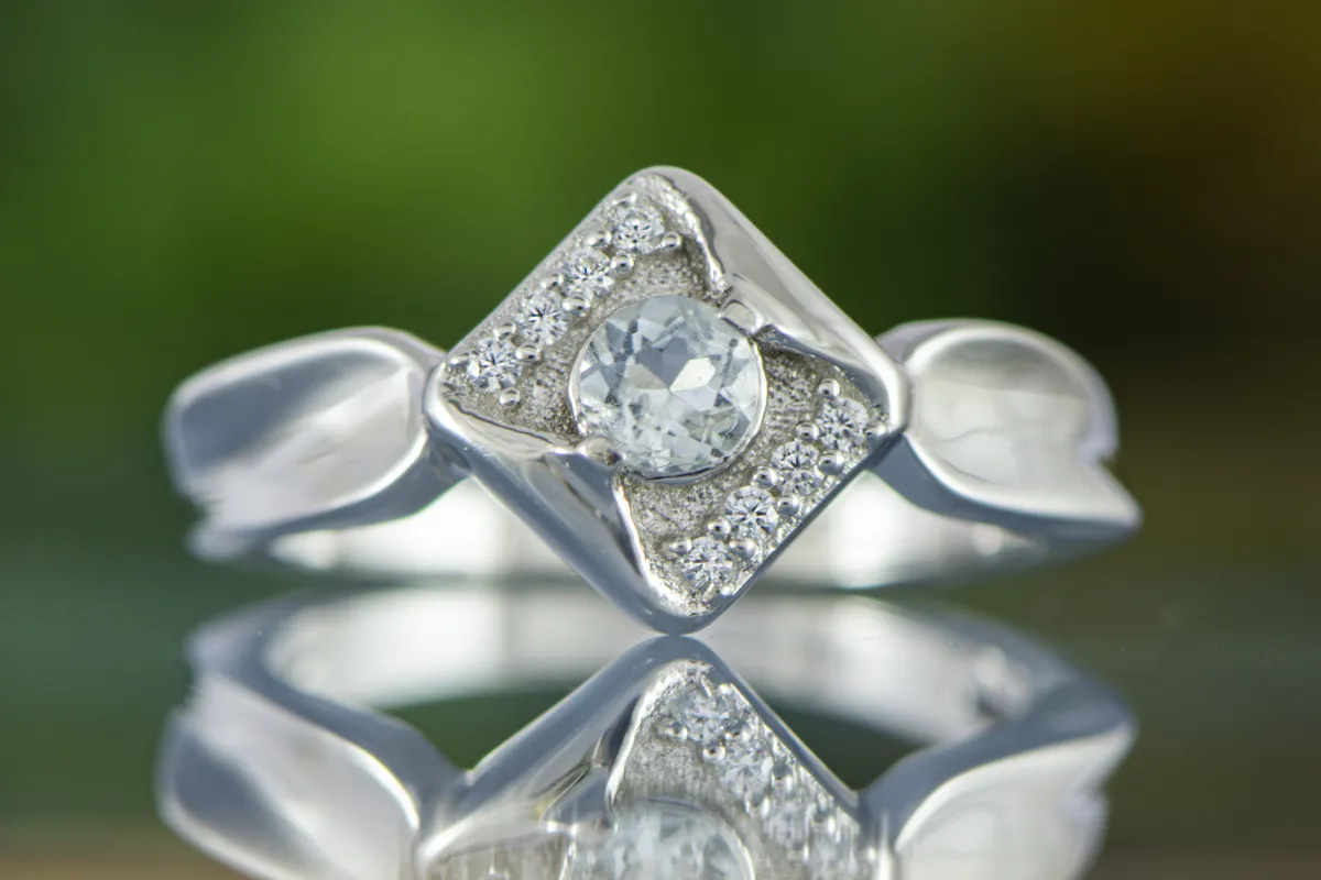 Aquamarin Ring