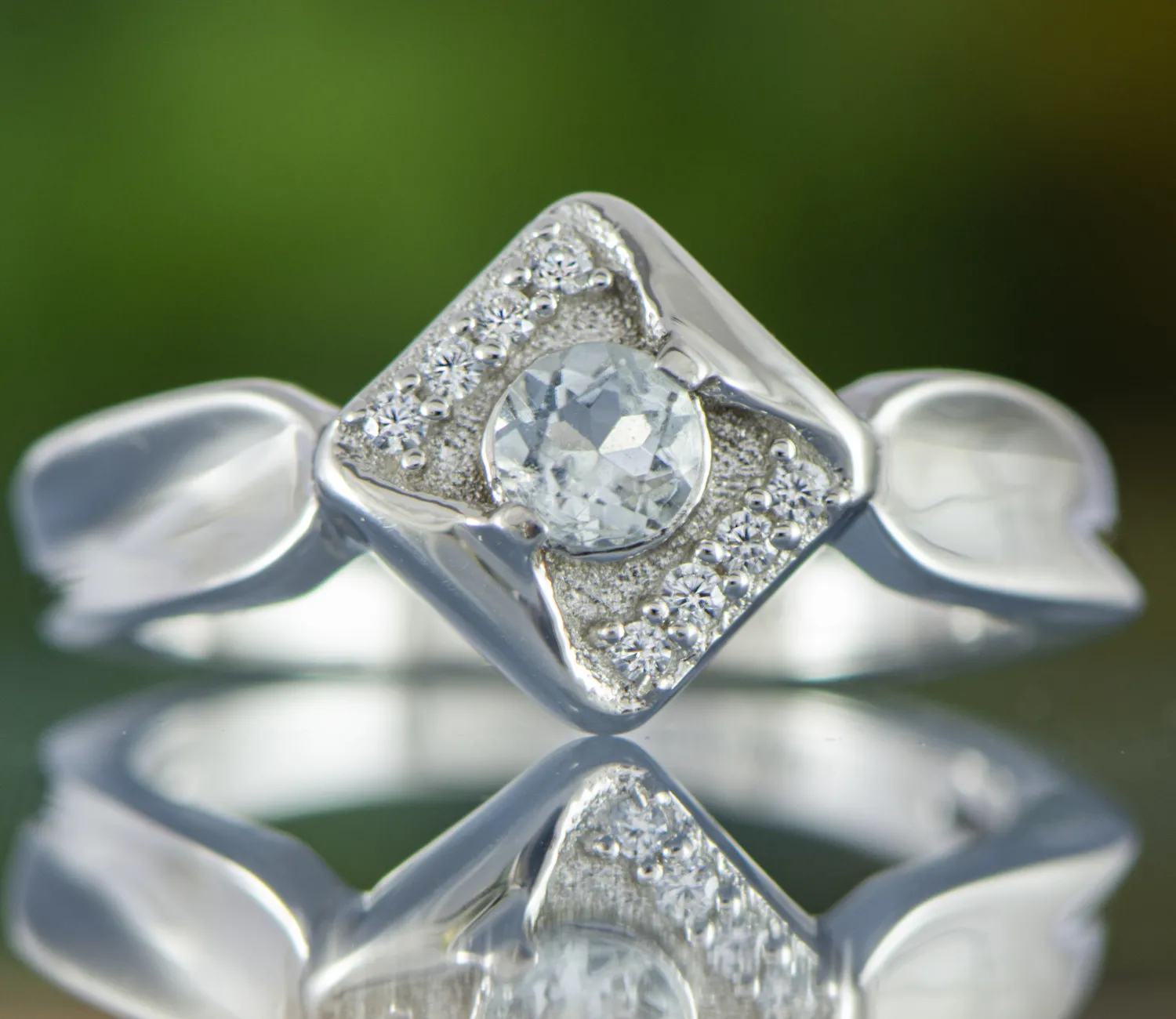 Aquamarin Ring