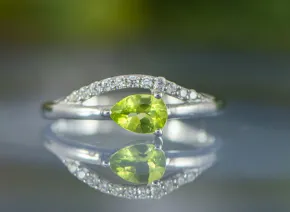 Ring mit Peridot