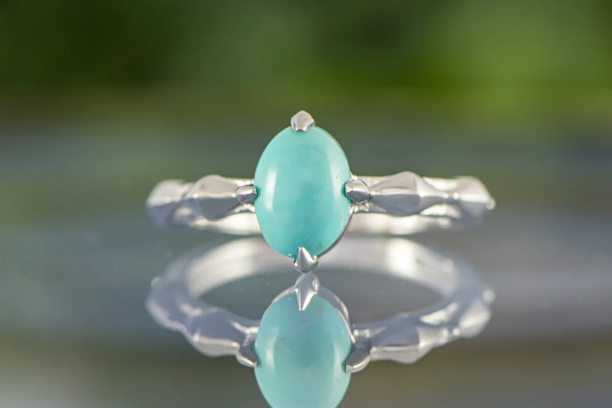 Ring mit Türkis