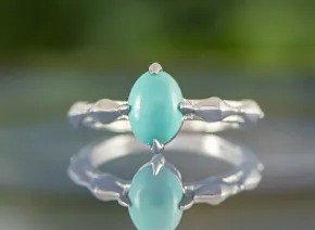 Ring mit Türkis