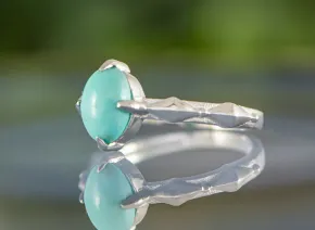 Ring mit Türkis