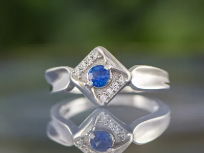 Ring mit Kyanit