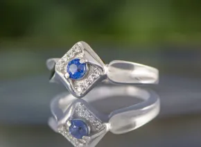 Ring mit Kyanit