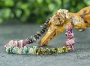 Armband mit Turmalin Chips