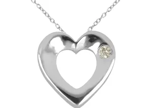Herz mit Diamant