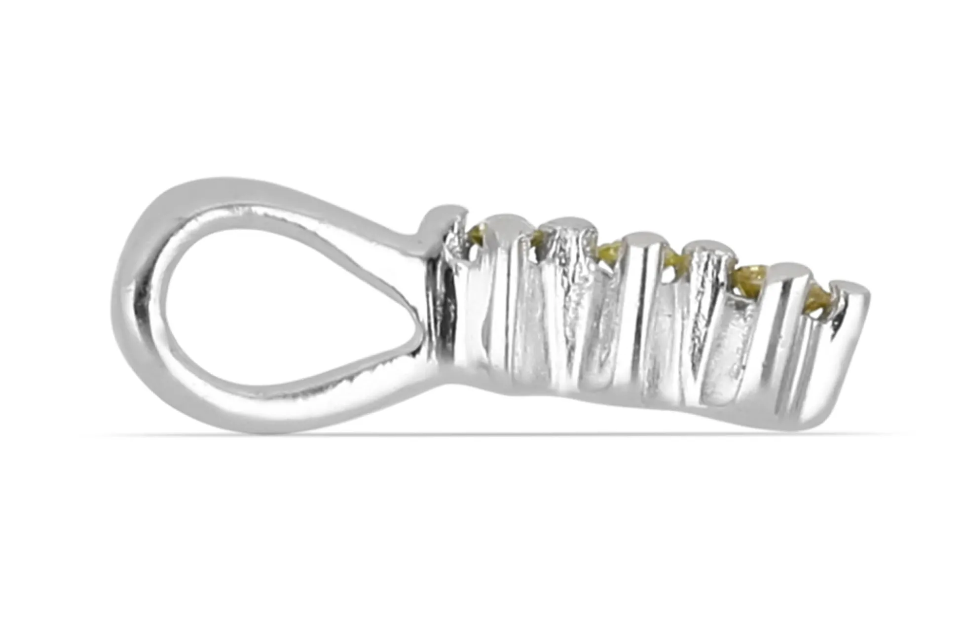 Silberanhänger mit Gelben Diamanten