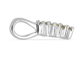 Silberanhänger mit Gelben Diamanten