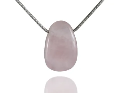 Anhänger aus Rosenquarz