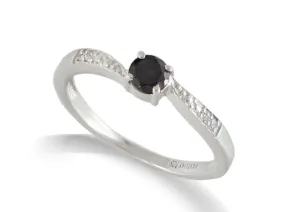 Silberring mit Onyx