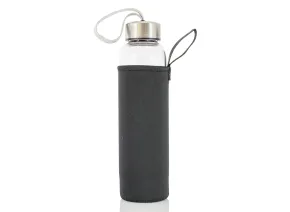 Wasserflasche mit schwarzem Obsidian
