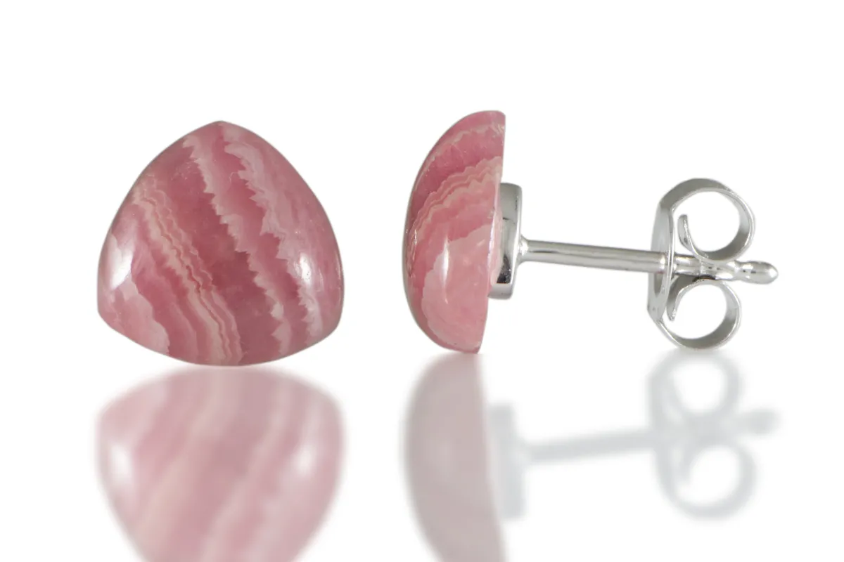 Ohrringe mit Rhodochrosit