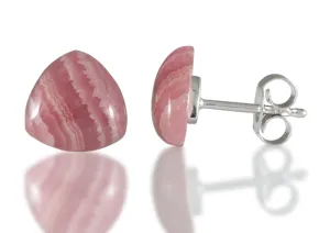 Ohrringe mit Rhodochrosit