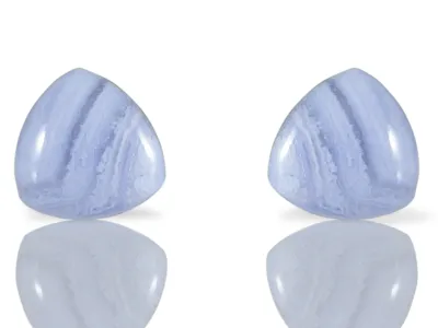 Ohrringe mit Chalcedon