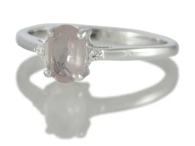 Ring mit Rosenquarz