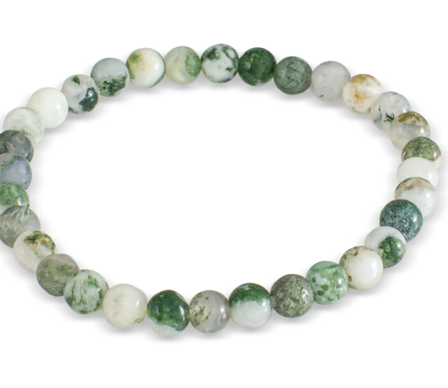 Armband aus Moosachat
