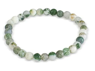 Armband aus Moosachat