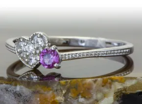 Ring mit Granat
