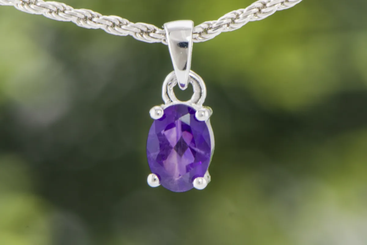 Anhänger mit Amethyst