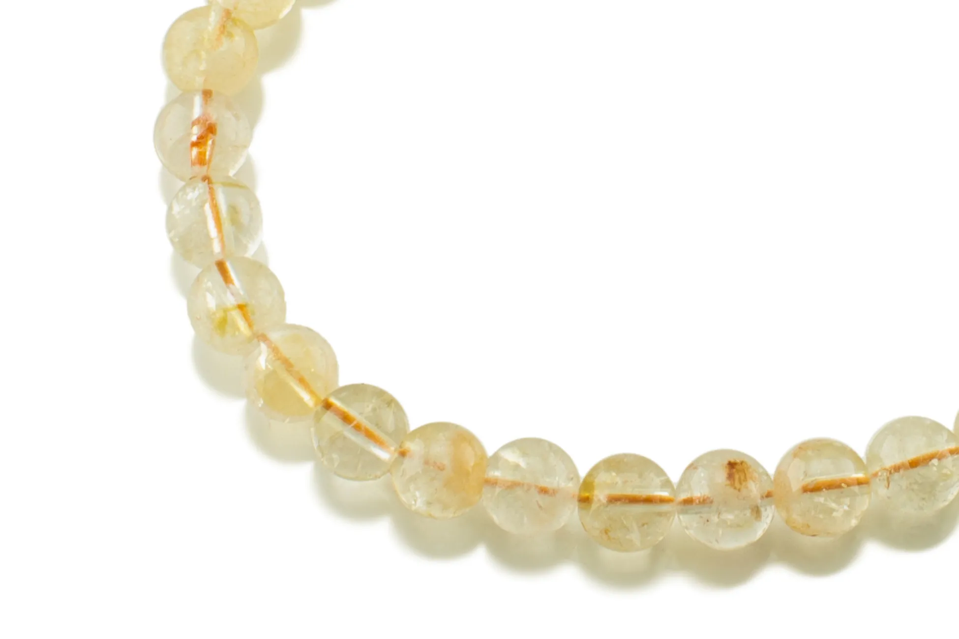 Armband mit Citrin 6mm