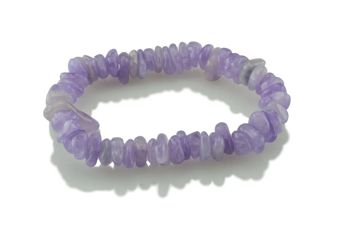 Lavendel-Amethyst-Armband
