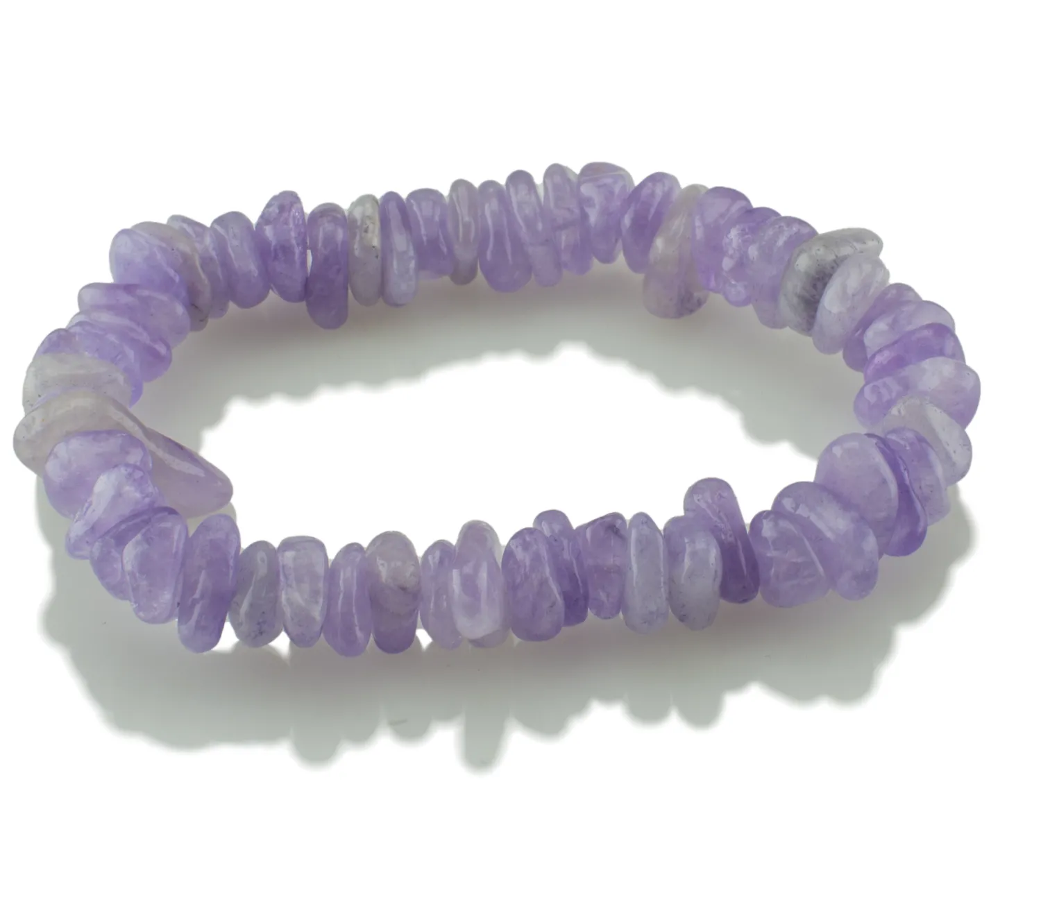 Lavendel-Amethyst-Armband