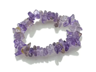 Armband mit Amethyst und Citrin