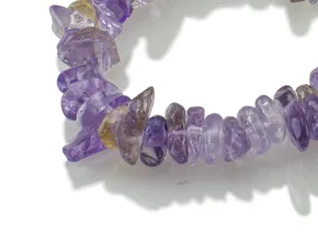 Armband mit Amethyst und Citrin