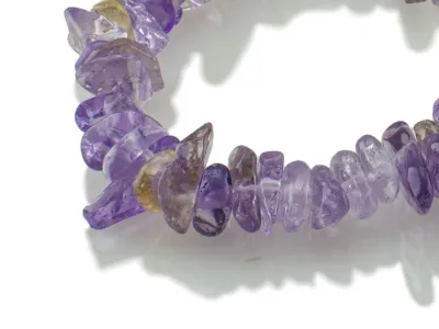 Armband mit Amethyst und Citrin