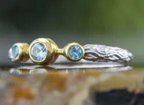 Ring mit Blauem Topas