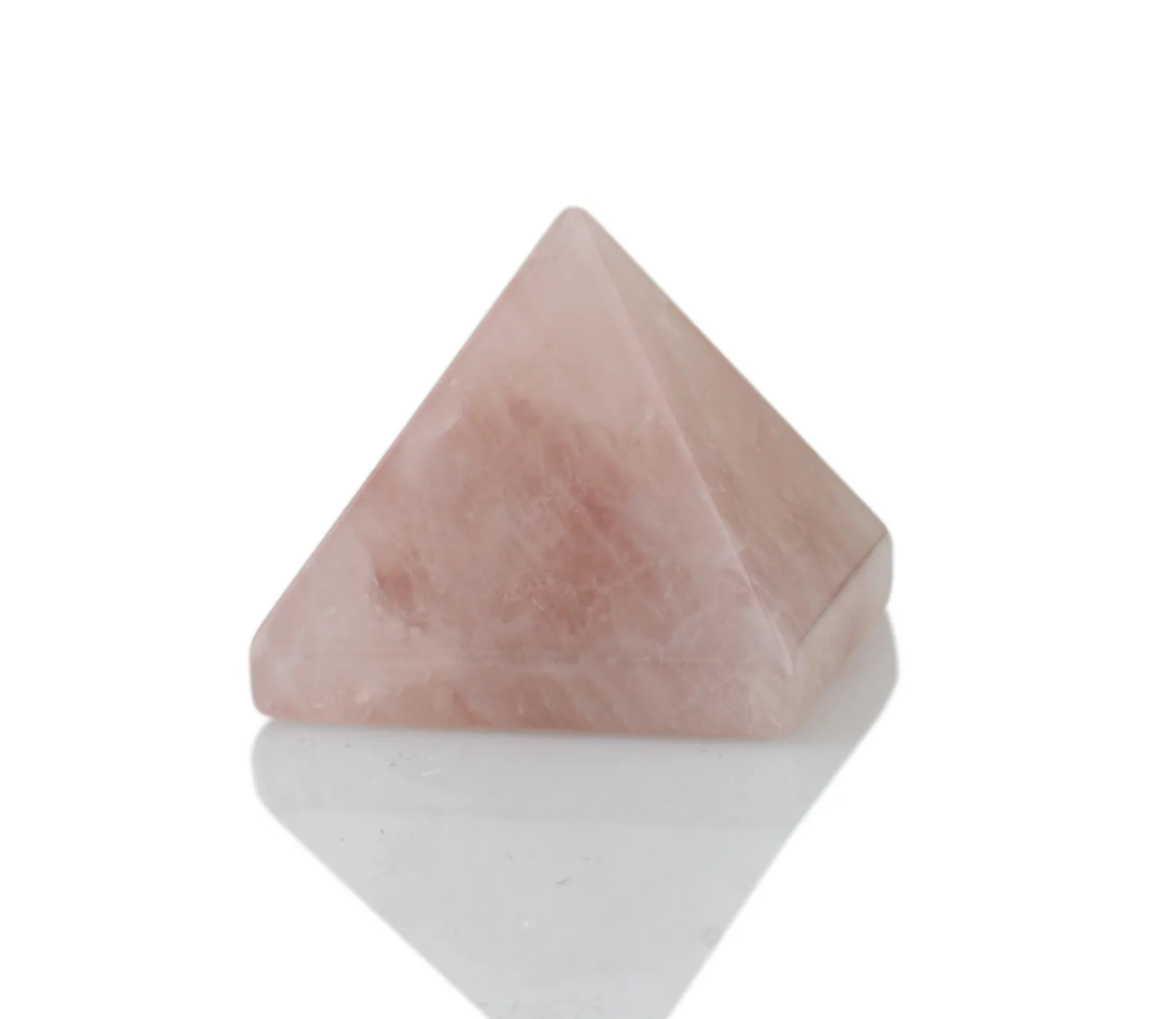 Pyramide aus Rosenquarz