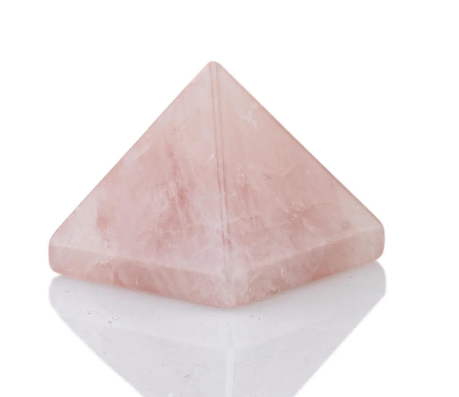 Pyramide aus Rosenquarz