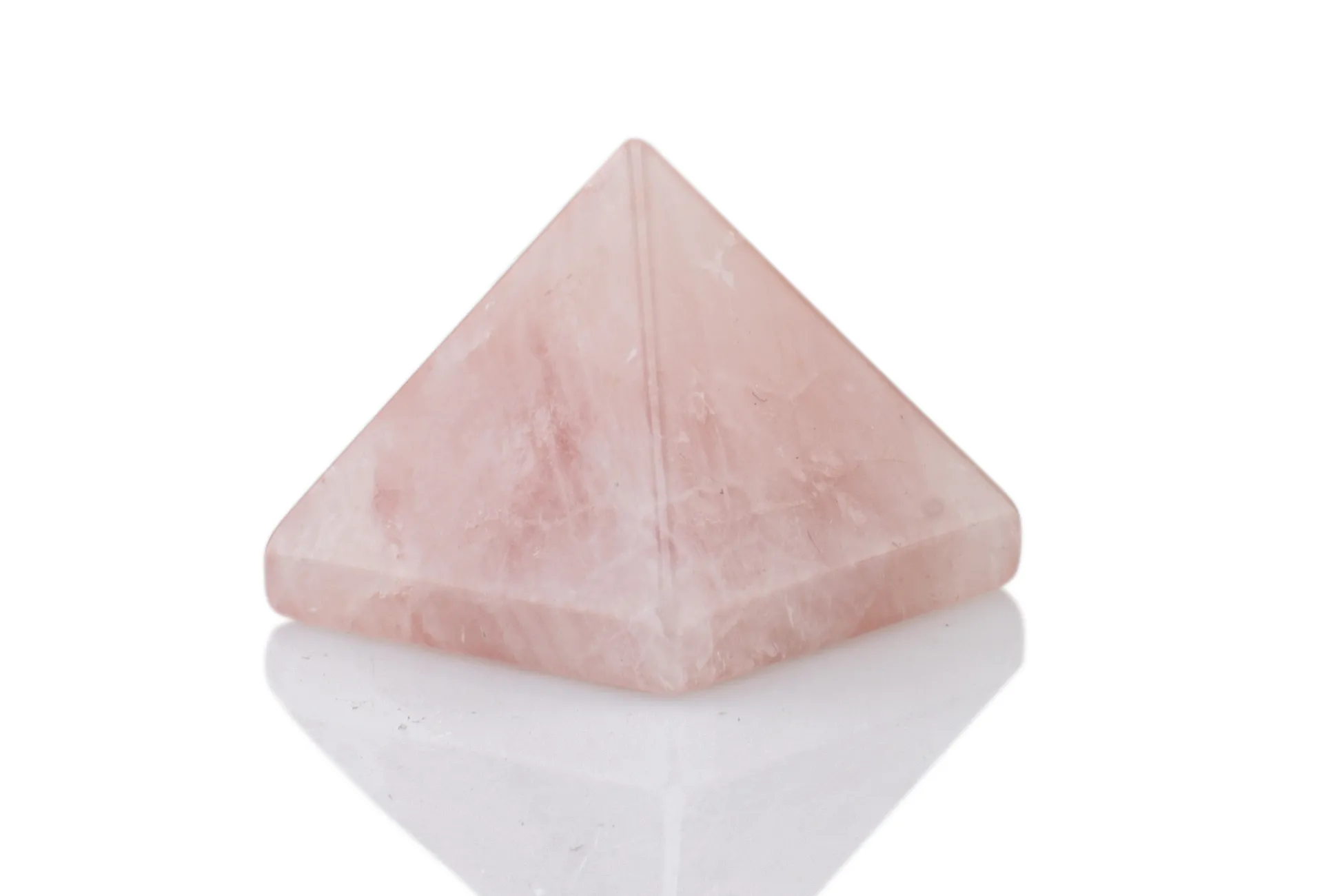 Pyramide aus Rosenquarz