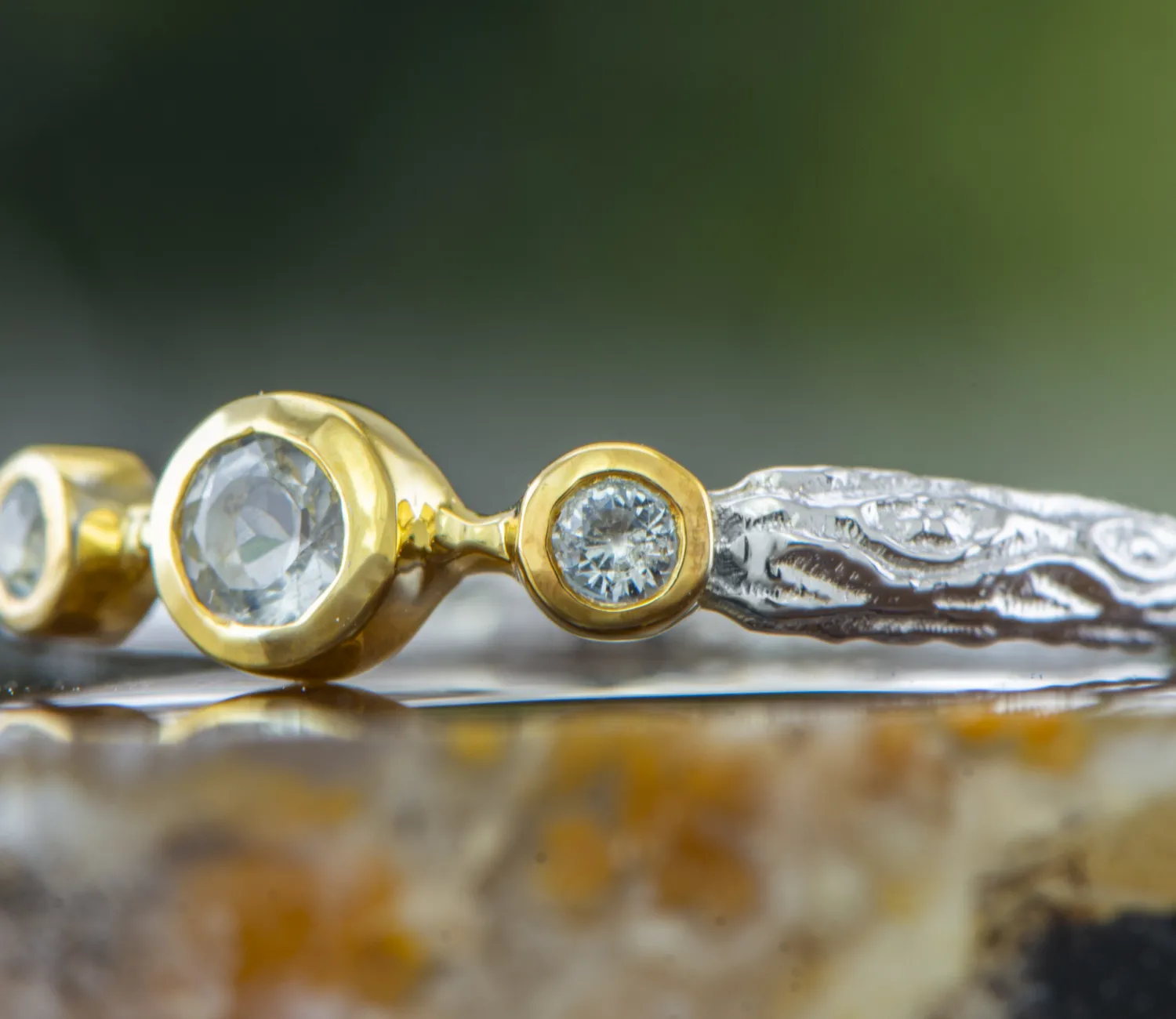 Ring mit Aquamarin