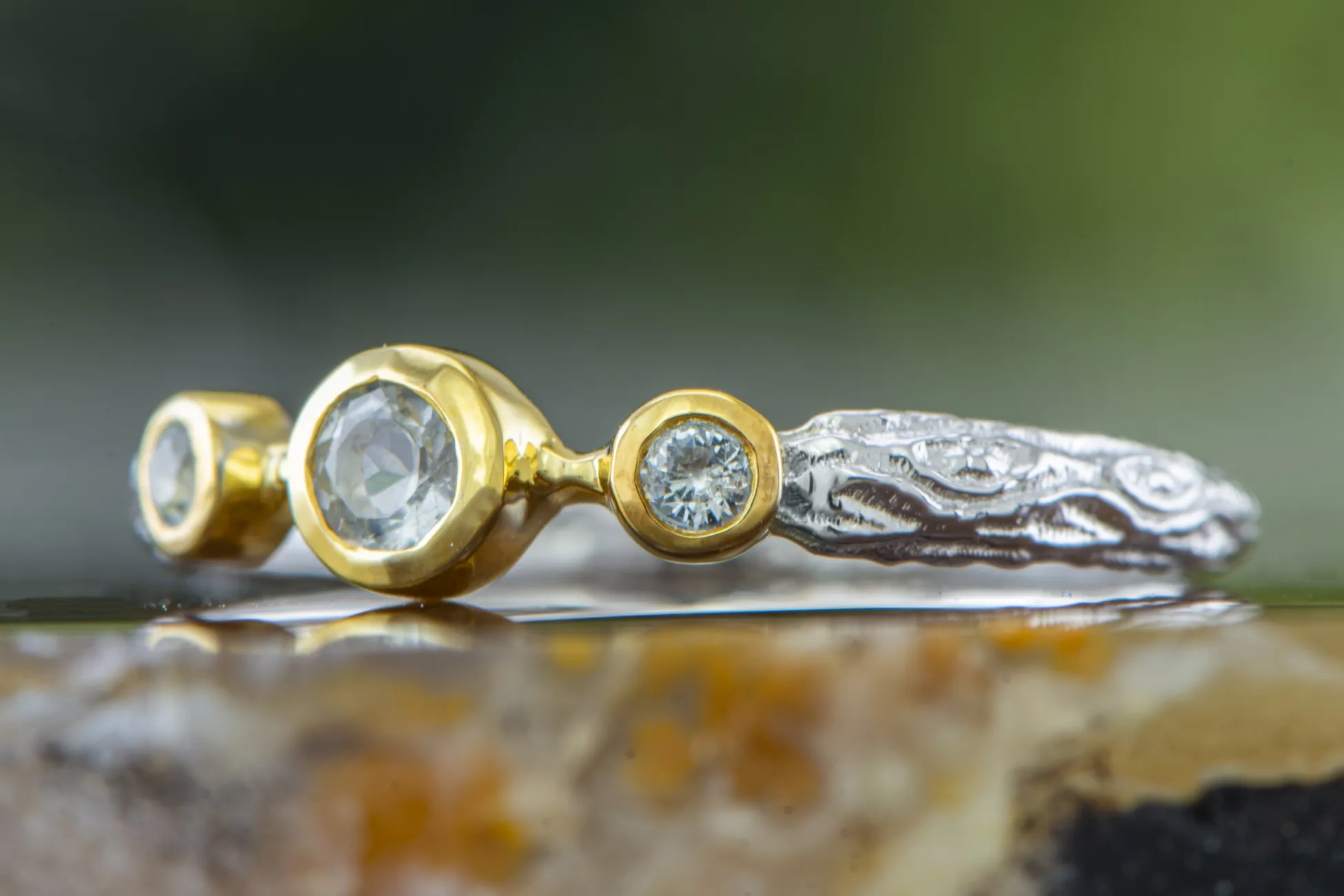 Ring mit Aquamarin