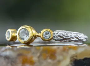 Ring mit Aquamarin