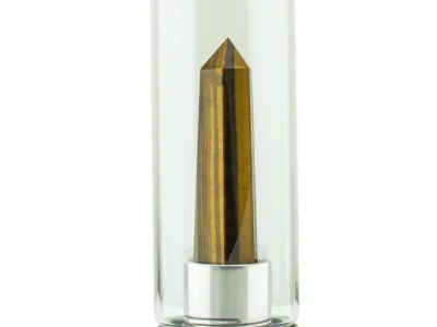 Wasserflasche mit Tigerauge