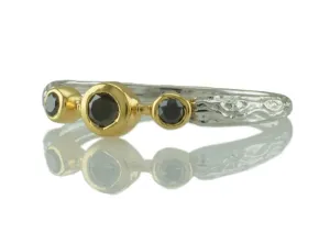 Ring mit Schwarzem Diamant