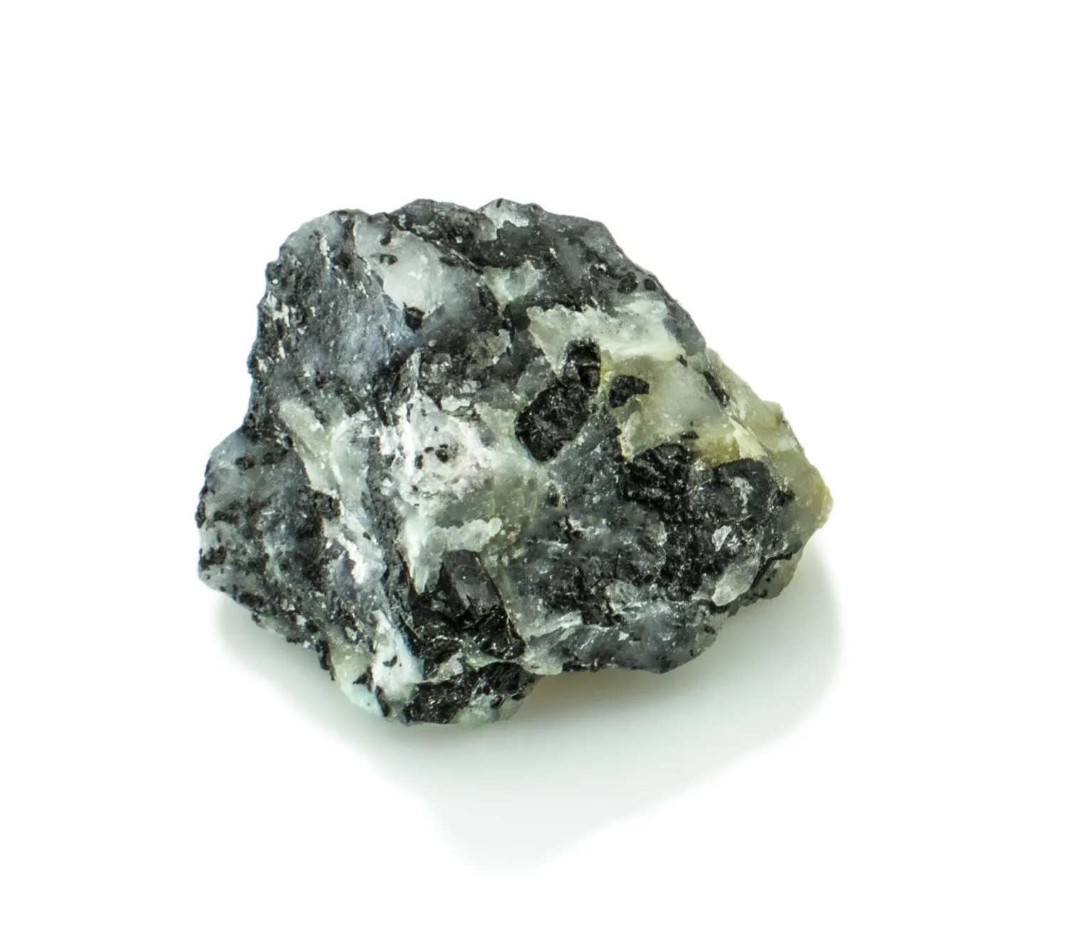 Schwarzer Turmalin in Quarz