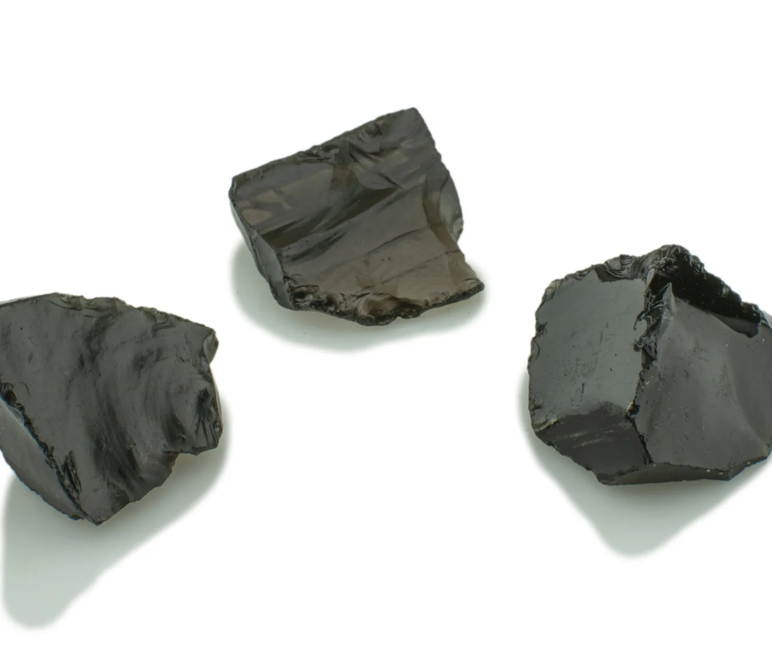 Schwarzer Obsidian
