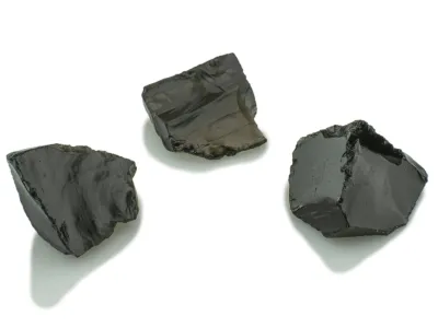 Schwarzer Obsidian